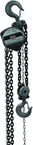 S90-300-20, 3-Ton Hand Chain Hoist with 20' Lift - Caliber Tooling