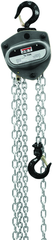 L-100-150WO-15, 1-1/2 Ton Hand Chain Hoist with 15' Lift & Overload Protection - Caliber Tooling