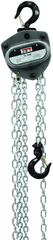 L-100-150WO-20, 1-1/2 Ton Hand Chain Hoist with 20' Lift & Overload Protection - Caliber Tooling