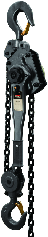 JLP-A Series 6 Ton Lever Hoist, 20' Lift - Caliber Tooling