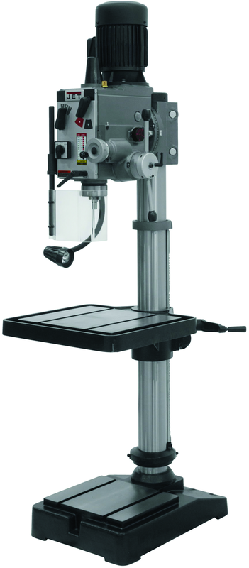 Geared Head Floor Model Drill Press With Power Feed - Model Number 354026--20'' Swing; 2HP; 3PH; 230V Motor - Caliber Tooling