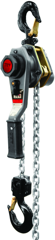 JLH Series 1-1/2 Ton Lever Hoist, 10' Lift with Overload Protection - Caliber Tooling