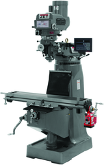 JTM-4VS Mill With Newall DP700 DRO and X- Axis Powerfeed - Caliber Tooling