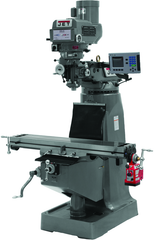 JTM-4VS Mill With ACU-RITE 200S DRO With X-Axis Powerfeed - Caliber Tooling