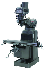 JTM-1050 Mill With 3-Axis ACU-RITE 200S DRO (Quill) and X-Axis Powerfeed - Caliber Tooling