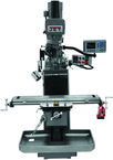 JTM-949EVS Mill With 3-Axis Acu-Rite 200S DRO (Knee) With X-Axis Powerfeed and Air Powered Draw Bar - Caliber Tooling