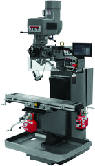 JTM-949EVS with Newall DP700 DRO, X & Y Powerfeeds - Caliber Tooling