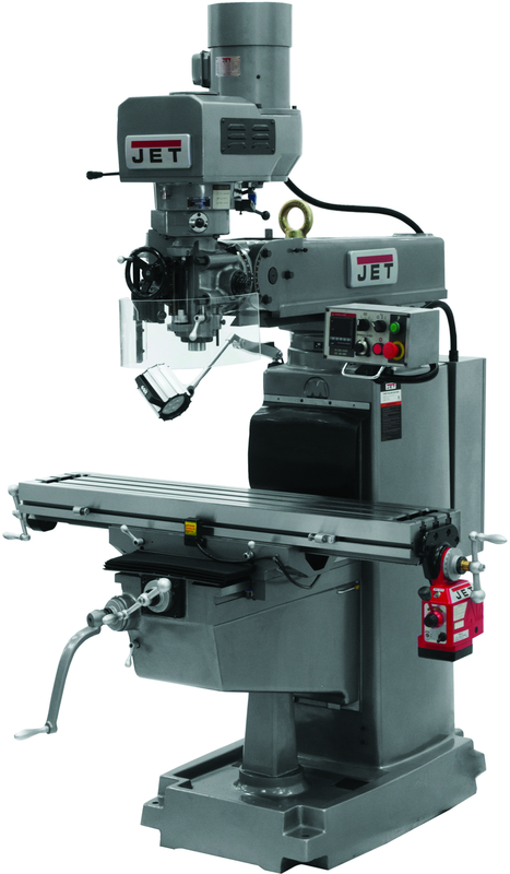 JTM-1050EVS2/230 Mill With 3-Axis Acu-Rite MilPwr G2 CNC Controller - Caliber Tooling