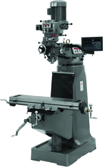 JTM-2 Mill With 3-Axis Newall DP700 DRO (Knee) - Caliber Tooling