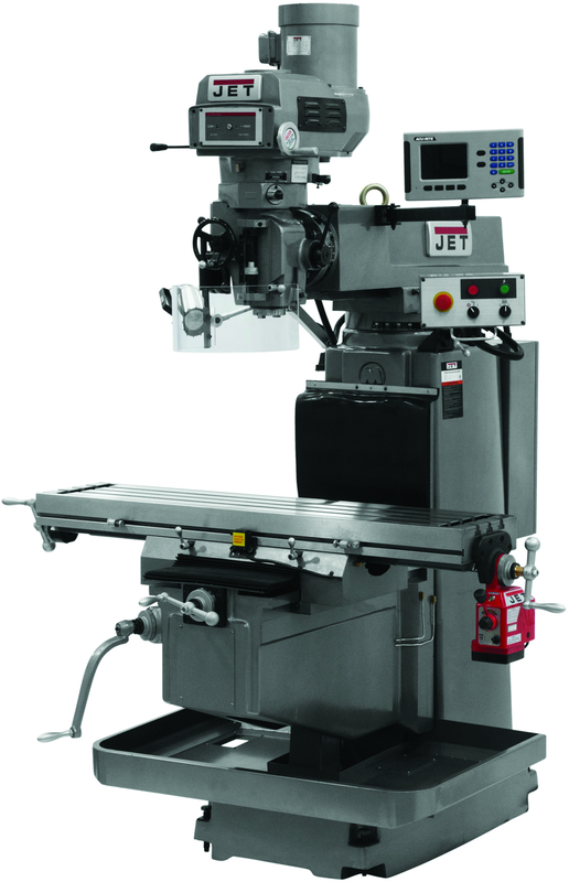 JTM-1254VS with ACU-RITE 200S DRO, X Powerfeed - Caliber Tooling