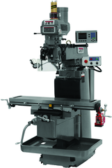 JTM-1254VS with ACU-RITE 200S DRO, X Powerfeed & Air Power Drawbar - Caliber Tooling