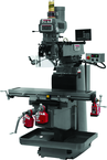 JTM-1254VS with NEWALL DP700 3X (Q) DRO, X & Y Powerfeeds & Air Power Drawbar - Caliber Tooling