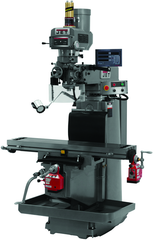 JTM-1254RVS with NEWALL DP700 DRO X,Y&Z Powerfeeds & Air Power Drawbar - Caliber Tooling