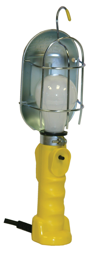 Incandescent Work Light; 50'; 16/3 Metal Cage - Caliber Tooling