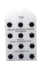 Nielsen Transfer Screw Set - 5/16 - 1/2 Set of 12) - Caliber Tooling