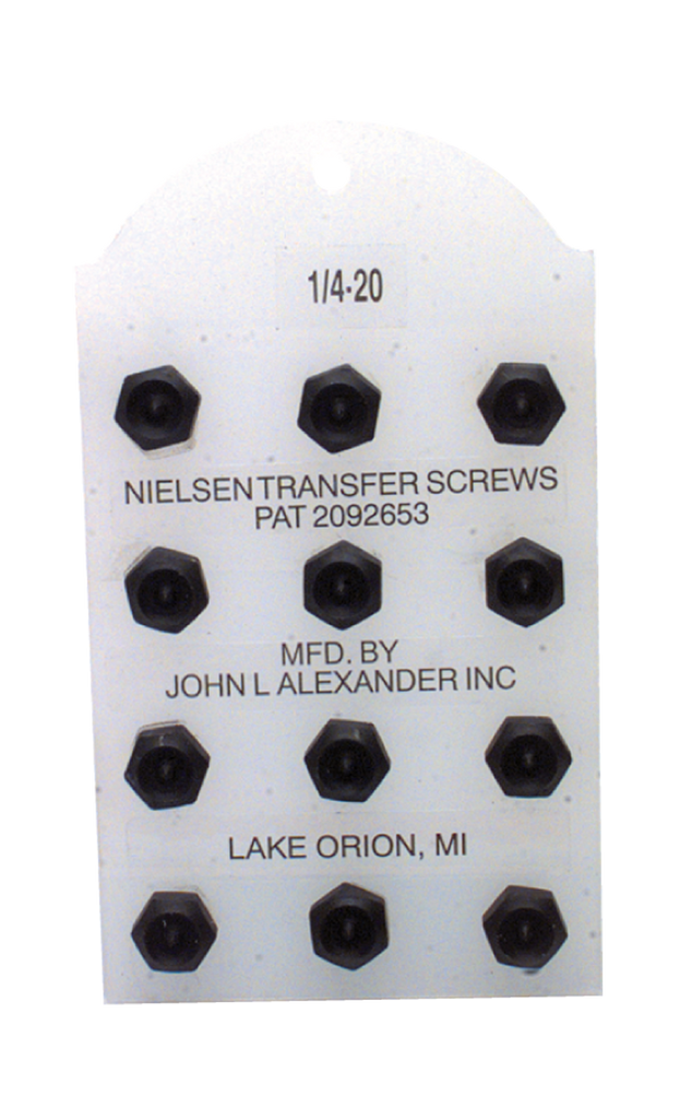 Nielsen Transfer Screw -- 5/16-18 (Set of 12) - Caliber Tooling