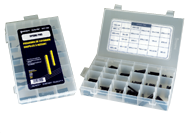 Spring Pin Assortment Kit - 1/16 thru 3/8 Dia - Caliber Tooling