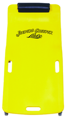 Low Profile Plastic Creeper - Body-fitting Design - Yellow - Caliber Tooling
