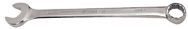 1'' - 14'' OAL - Chrome Satin Combination Wrench - Caliber Tooling
