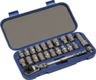 22 Piece - 3/8" Drive - 12 Point - Combination Kit - Caliber Tooling