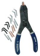 Retaining Ring Pliers -- Model #23801--up to 1'' Ext. Capacity - Caliber Tooling