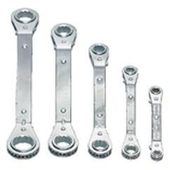 Snap-On/Williams (5 Piece) 25° Offset Straight Ratcheting Box Wrench Set - Caliber Tooling