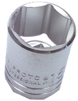 1-7/16 x 2-1/8" - 1/2" Drive - 12 Point - Standard Socket - Caliber Tooling