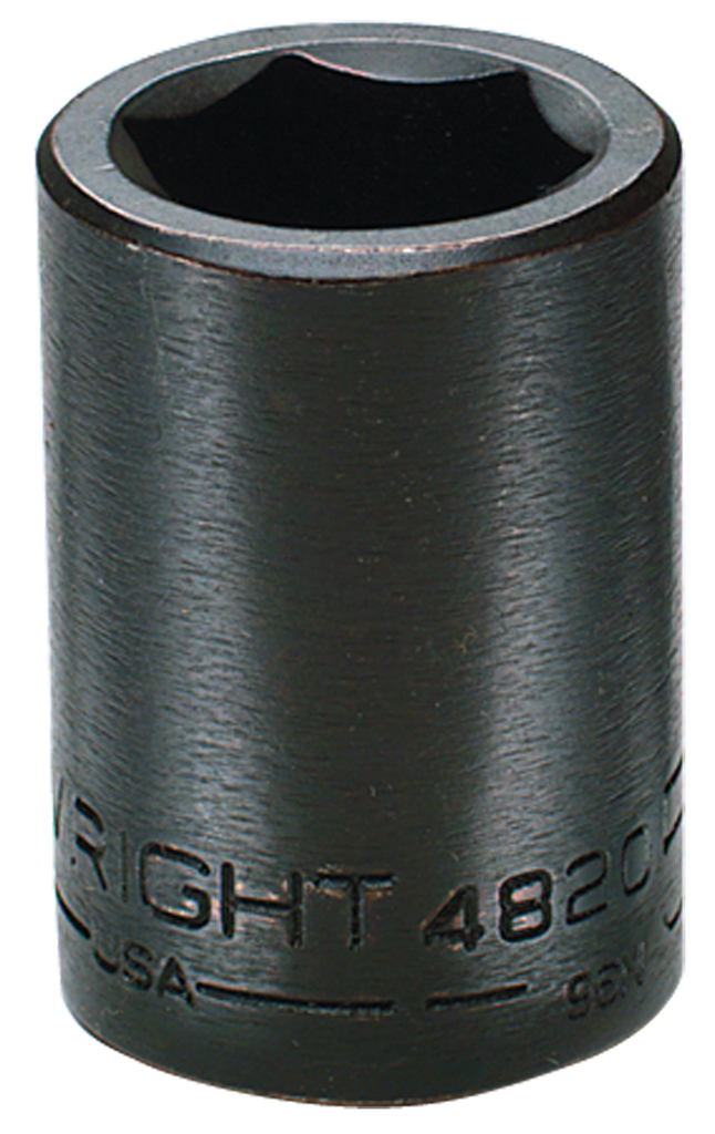 1-1/4 x 3-1/2" OAL - 1/2'' Drive - 6 Point - Deep Impact Socket - Caliber Tooling