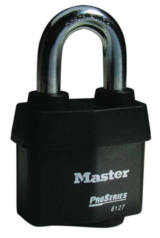 Hi-Vis Aluminum Padlock - 2-5/8'' Body Width; Keyed: Different; - Caliber Tooling