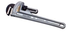 2" Pipe Capacity - 14" OAL - Aluminum Pipe Wrench - Caliber Tooling