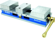 HDL Double Lock Vise- 6" Jaw Width- w/Aluminum Jaw Kit - Caliber Tooling