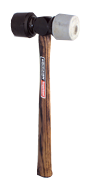 Vaughan Rubber Mallet -- 24 oz; Hickory Handle - Caliber Tooling