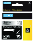 Rhino Label Roll -- 1/2'' x 18' Metallized Polyester - Caliber Tooling