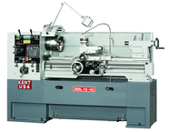 Geared Head Lathe - #RML1640T - 16-3/16" Swing; 40" Between Centers; 5HP Motor; D1-6 Camlock Spindle - Caliber Tooling