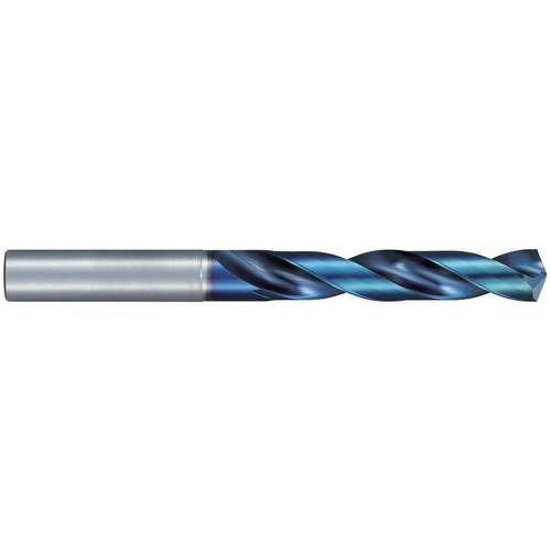 13 mm Dia. × 14 mm Shank × 81 mm Flute Length × 138 mm OAL, Jobber, 135°, Aqua Revo D, 2 Flute, External, Solid Carbide Drill - Exact Industrial Supply