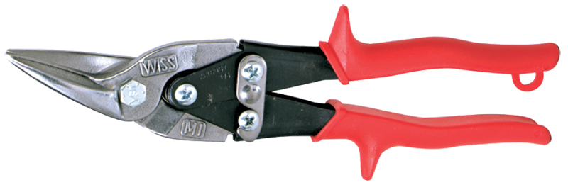 1-3/8'' Blade Length - 9-3/4'' Overall Length - Straight Cutting - Metalmaster Compound Action Snips - Caliber Tooling