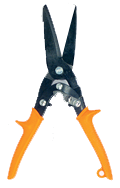 3'' Blade Length - 10-1/2'' Overall Length - Straight Cutting - MultiMaster Snips - Caliber Tooling