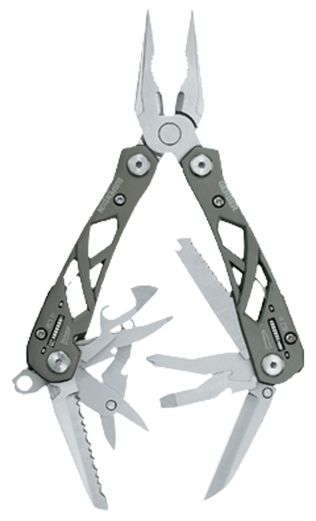 Gerber Suspension - 12 Function Multi-Plier. Comes with nylon sheath. - Caliber Tooling