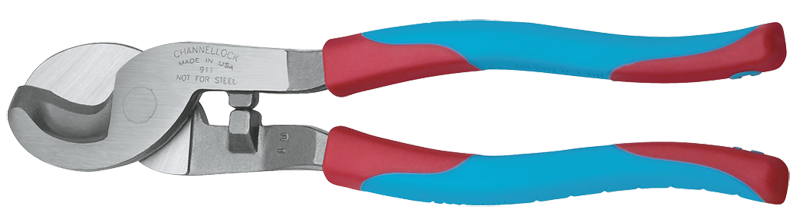 Cable Cutter -- 9'' (Rubber Grip) - Caliber Tooling