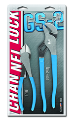 Channellock Combo Pliers Set -- #GS2; 2 Pieces; Includes: 7" Cutting; 9-1/2" Tongue & Groove - Caliber Tooling