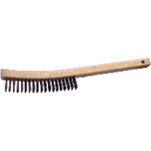 6″ × 14″ - Tempered Steel Hand Scratch Industrial Hand Brush - Caliber Tooling