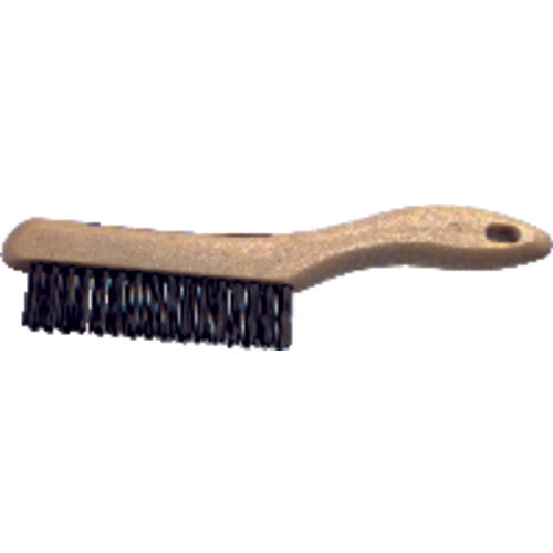 5 1/2″ × 10″ - Tempered Steel Hand Scratch Industrial Hand Brush - Caliber Tooling