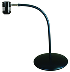 High Power LED Spot Light  Dimmable  25" Flexble Goose Arm  Desk Base - Caliber Tooling