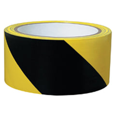 2″ × 36 yds Yellow / Black Hazard Tape - Caliber Tooling