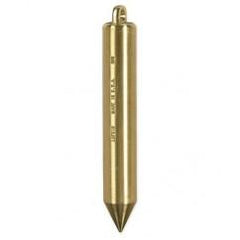 20 OZ PLUMB BOB BRASS INAGE - Caliber Tooling