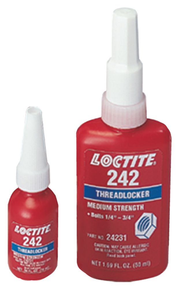 242 Medium Strength Removeable Threadlocker - 50 ml - Caliber Tooling