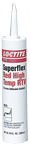 SuperFlex Red Hi-Temp RTV Silicone - 11 oz - Caliber Tooling