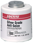 Silver Grade Anti-Seize Brush Can - 1 lb - Caliber Tooling
