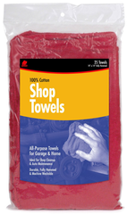 15 x 15'' - Package of 50 - Shop Towels - Caliber Tooling
