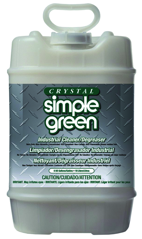 Crystal Simple Green Industrial Cleaner & Degreaser - 5 Gallon - Caliber Tooling